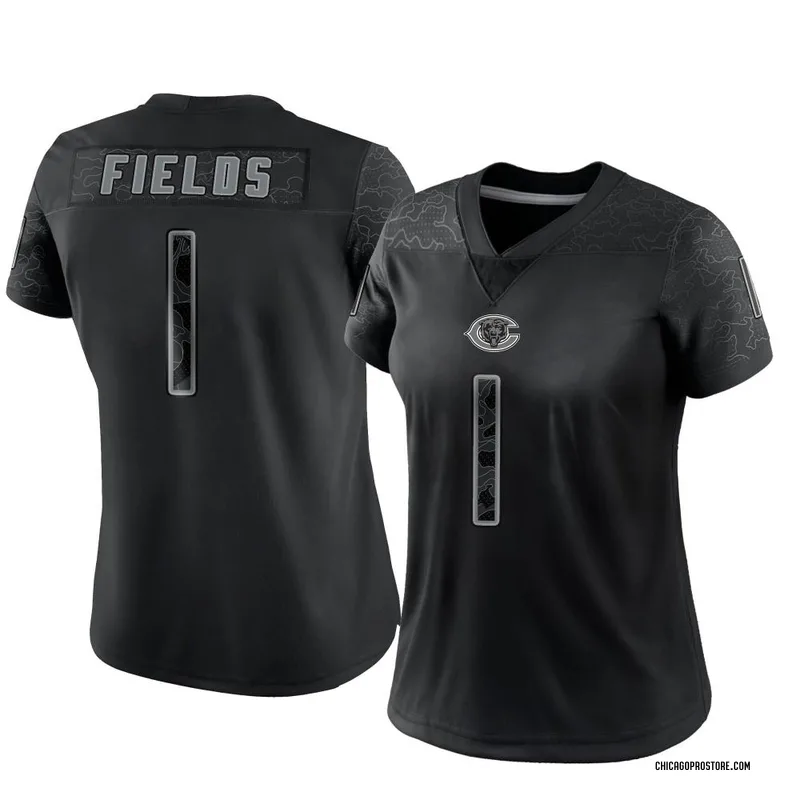 HOT Justin Fields Chicago Bears Women's Player Navy Football Jersey -  Ethershirt