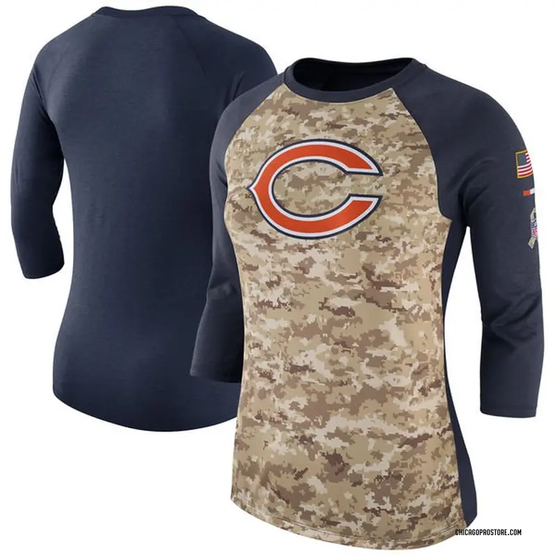 Men's Nike Olive Chicago Bears 2022 Salute To Service Long Sleeve T-Shirt