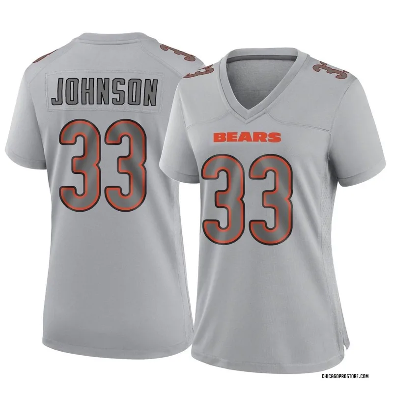 Women's Nike Jaylon Johnson Navy Chicago Bears Game Jersey Size: Medium