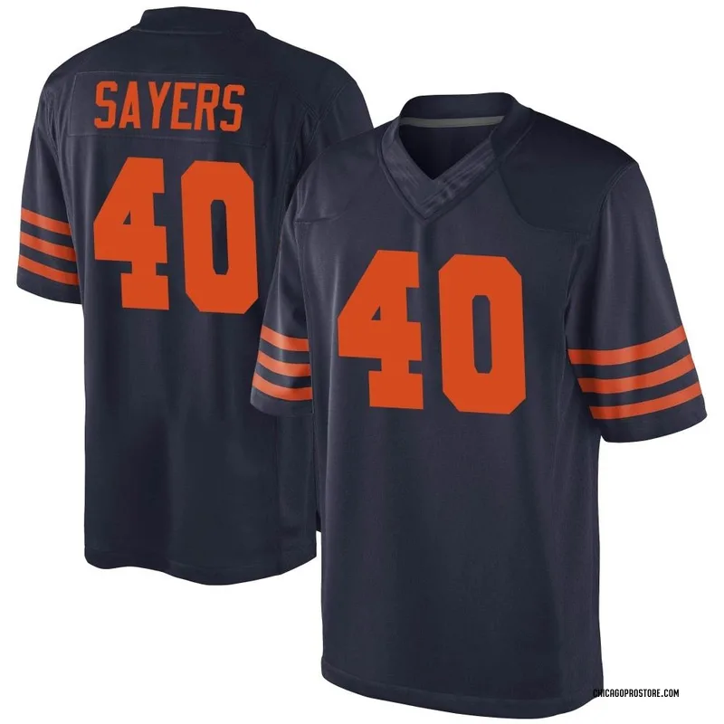 Mitchell & Ness Men's Chicago Bears Gale Sayers #40 Navy 1969