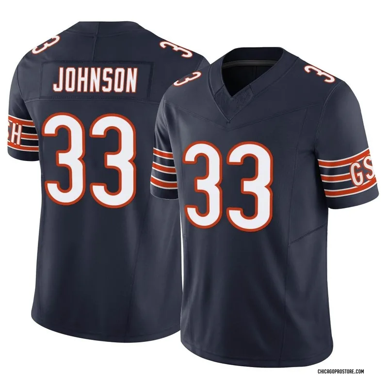 Jaylon Johnson Women's Nike White Chicago Bears Custom Game Jersey Size: Small